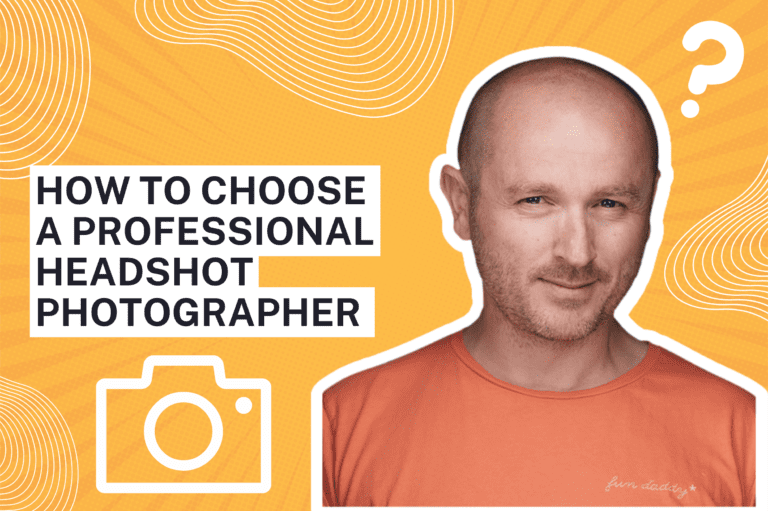 How to choose a professional headshot photographer