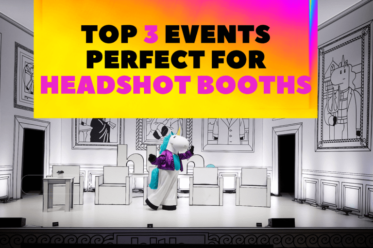 Top 3 Events Perfect for Headshot Booths