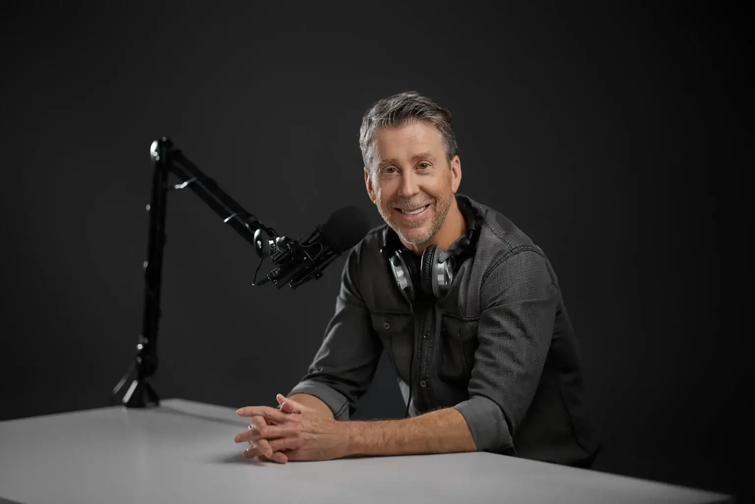 podcast host creative portrait