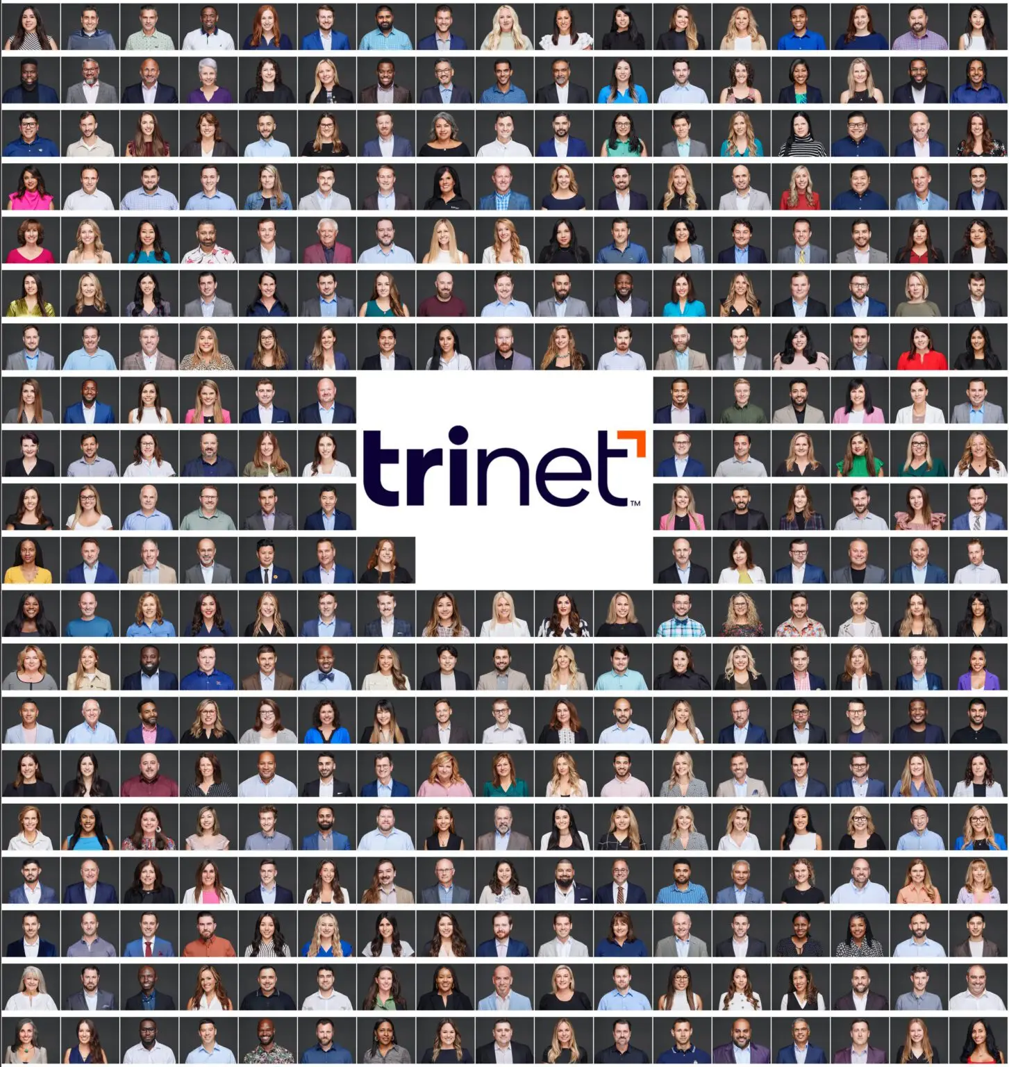 Trinet conference team headshots collage