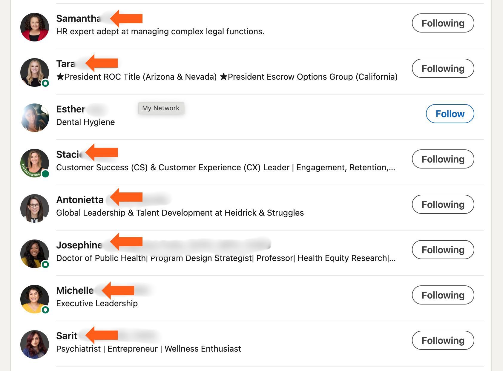 LinkedIn Connections