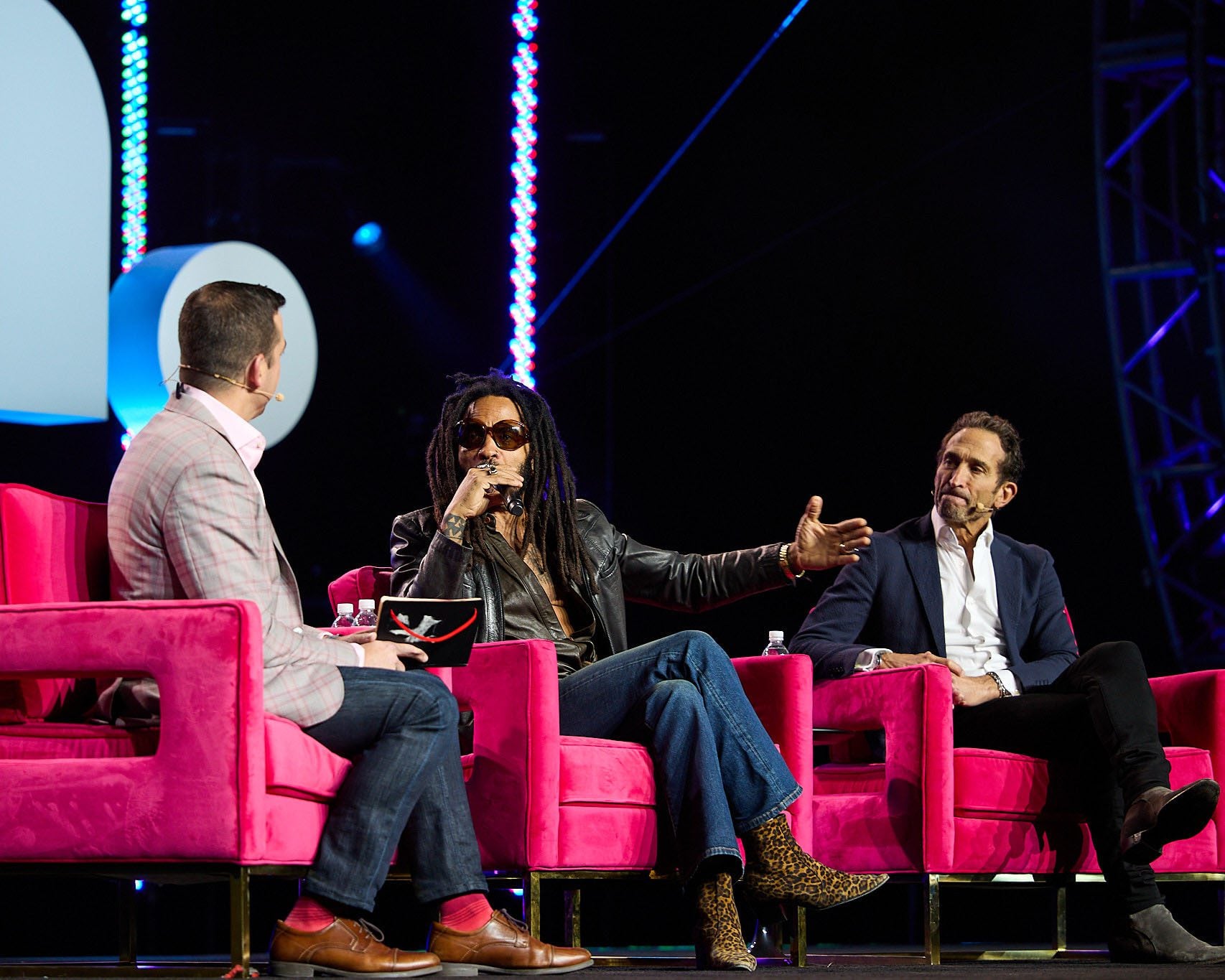Event Photography at conference with Lenny Kravitz