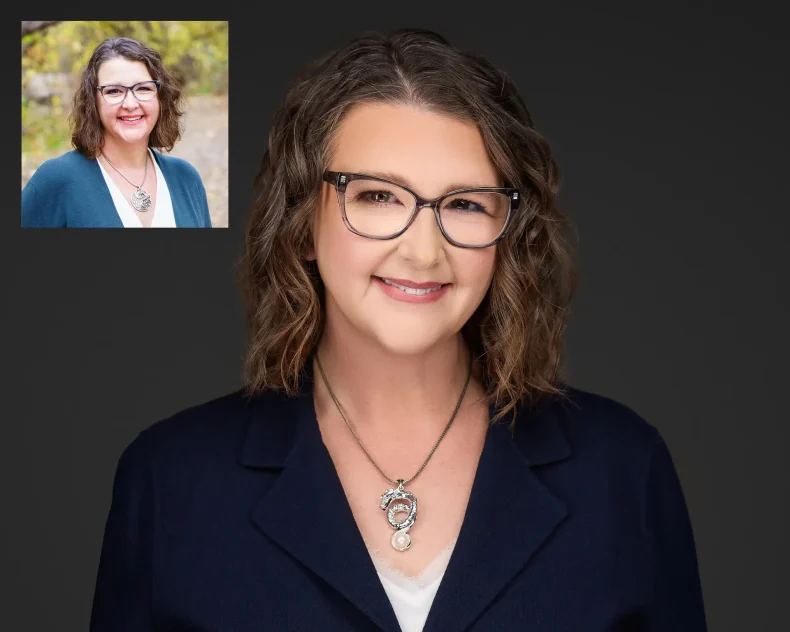 Professional Headshot Transformation - Before and After
